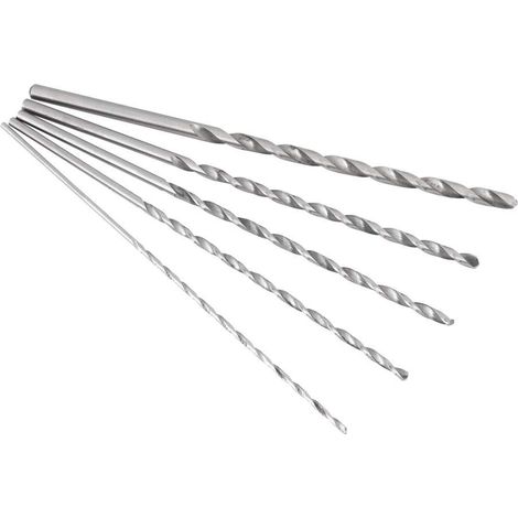 Aiducho Kurzer Spiralbohrer Mit Geradem Schaft, Extra Langer 2-5 Mm Hss-bohrer Für Holz