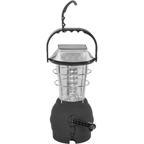 Solarbetriebene Campinglaterne, Led-lampe Mit Handkurbel, Superhelle Tragbare Zeltlampe Mit 5 Stromversorgungsmodi, Ip43 Wasserdicht Für Wandern, Angeln Und Notfälle