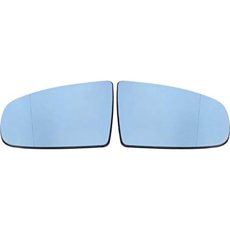 1 Paar Weitwinkel-rückspiegelgläser, Hd-beheizte Spiegel Links Und Rechts Für Bmw X5 E70 (2008–2013), Blau, 51167174981/51167174982