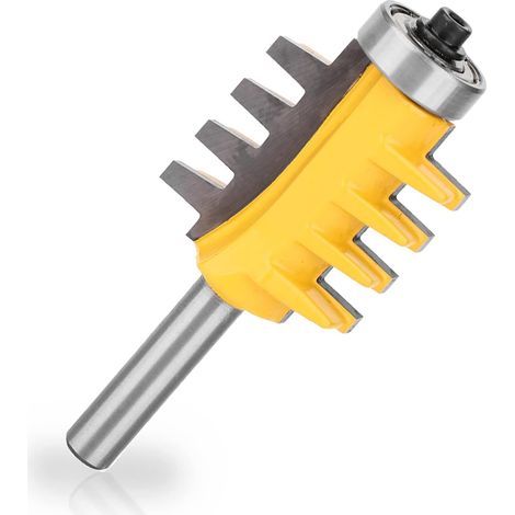 Aiducho Fräser, 8-mm-schaft-mehrschneider-fräser, Metallnutfräser Für Die Holzbearbeitung