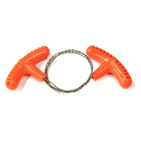 Mini-taschensäge, Überlebensdrahtsäge Für Camping, Edelstahldrahtsäge, Wassergrassäge (orange)