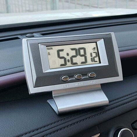 Ahlsen Elektronische Auto-tischuhr, Mini-elektronikuhr, Kleiner Wecker, Stoppuhr, Prüfungs- Und Sportuhr, Zeitanzeige Für Den Innenraum Des Autos