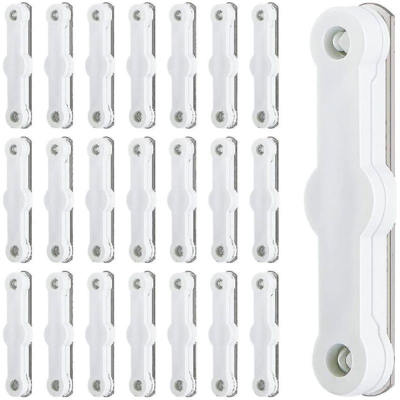 Permanentmagnete Für Moskitonetze – Packung Mit 22 Selbstklebenden Magnetstreifen – Einfache, Werkzeuglose Montage – Rostbeständig
