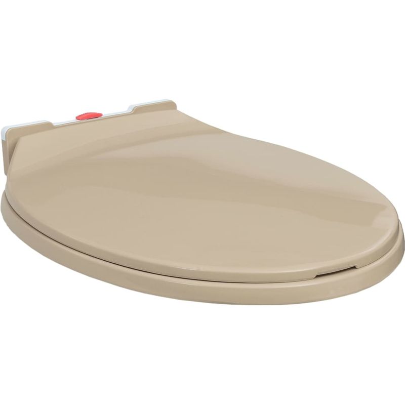 Moderner Wc-sitz – Wc-deckel Mit Absenkautomatik – Elegantes Ovales Beige – 387518