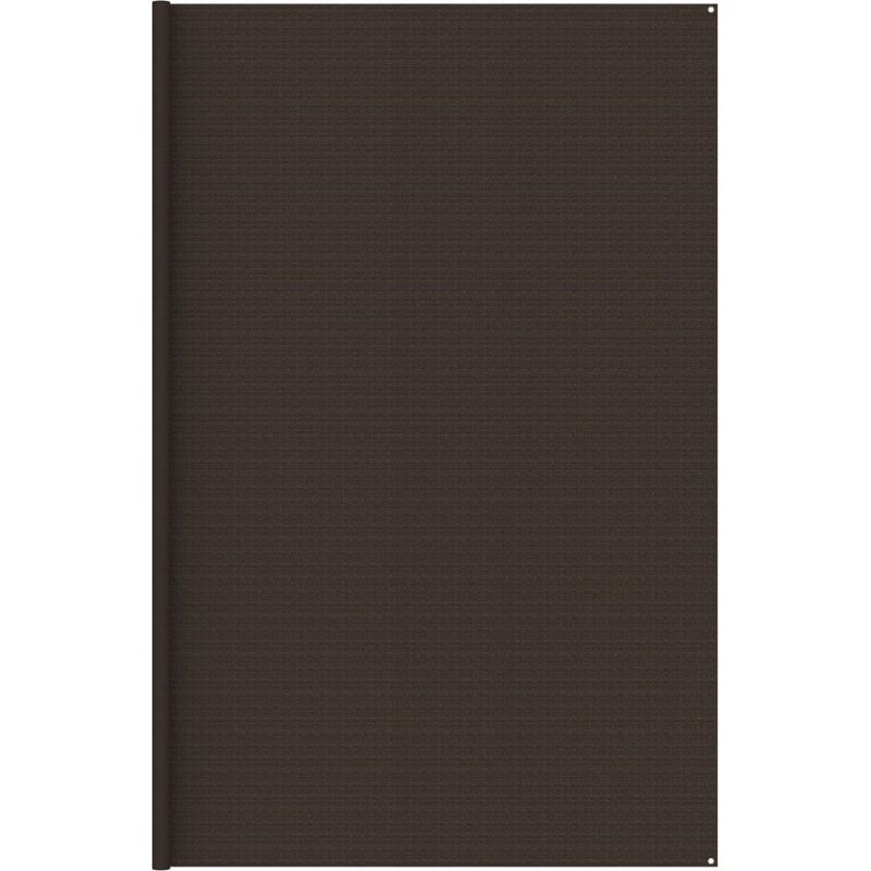 Zeltmatte Für Terrasse, Wohnzimmer, Küche – Gartenmatte 400 X 400 Cm Braun Bv442727 – Bonnevie