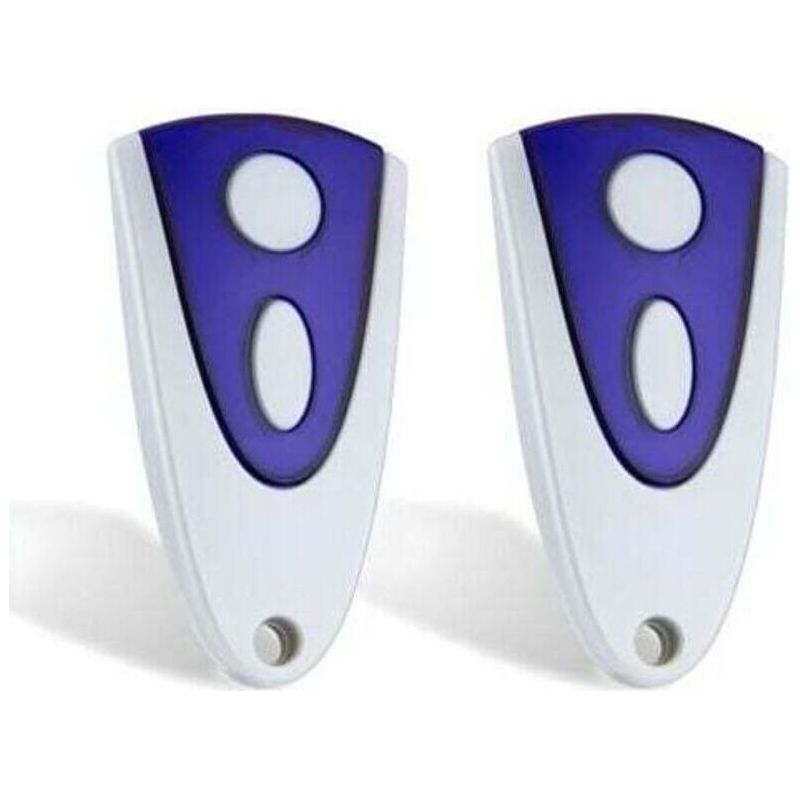Set Mit 2 Novoferm Novotron 502 Max43-2 Fernbedienungen – 433,92 Mhz Frequenz – 2 Tasten – Kompatibel Mit Novoferm Sendern