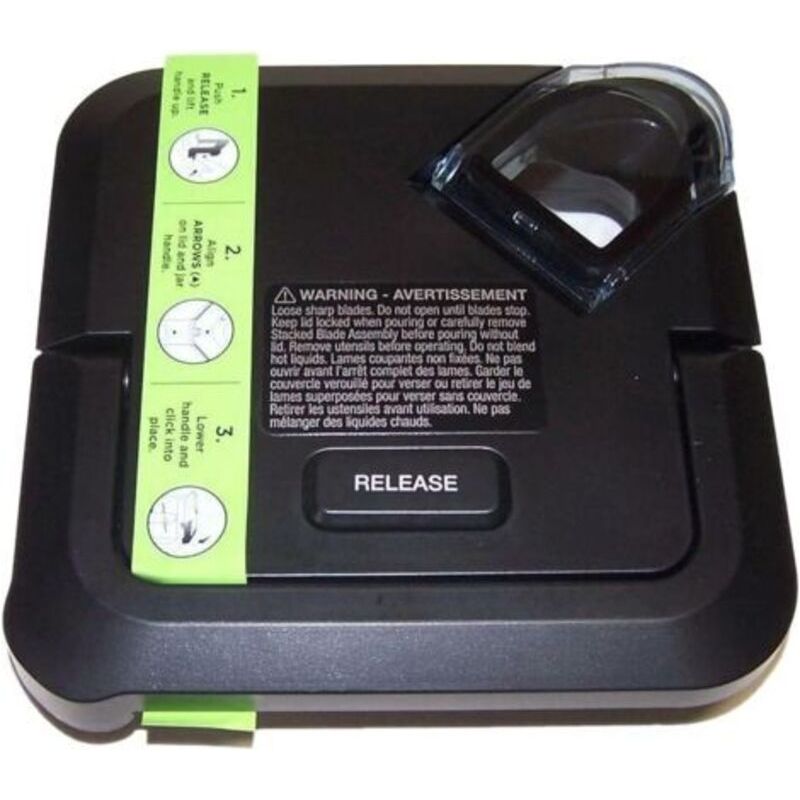 Ninja-mixer-ersatzteile Für Bl770, Bl771, Bl773, Bl660, Bl740, Bl780 / Deckel Mit Griffverlängerung. Nur Kompatibel Mit Dem Mixbehälter Mit Randverlängerung.