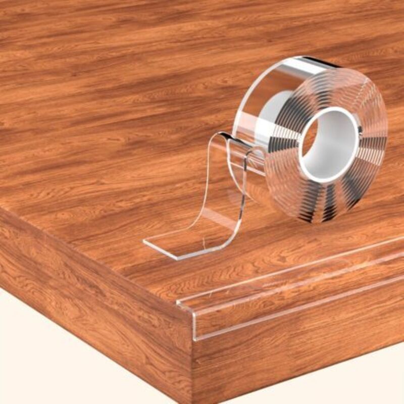 Transparenter Tischkantenschutz 5 M, Möbelkantenschutz, Extra Starkes Selbstklebendes Klebeband, Schutz Für Kindertische Und Möbel (2 Mm Dick)