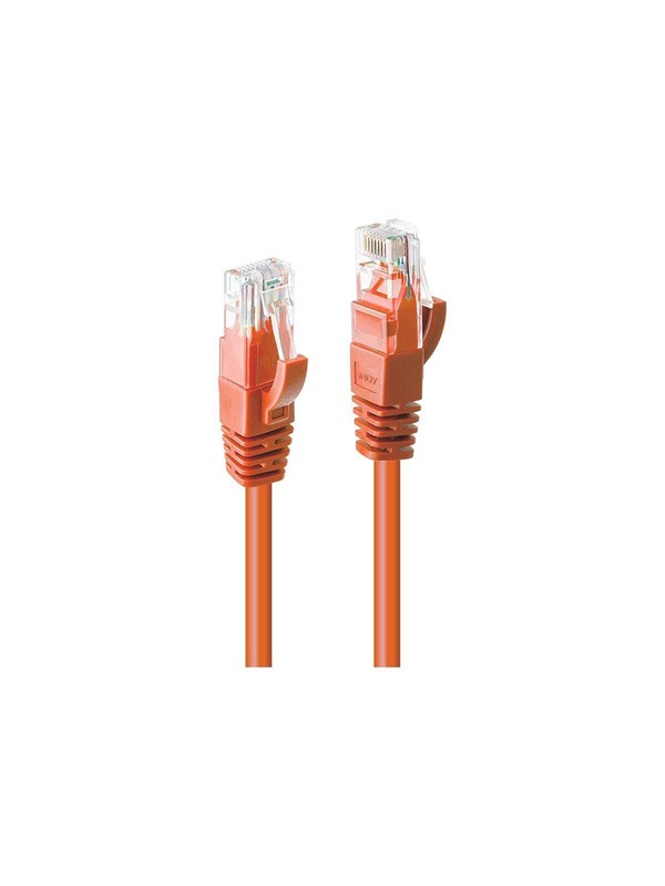 Lindy Patchkabel Cat6 U/utp Orange 0.30m (48105)