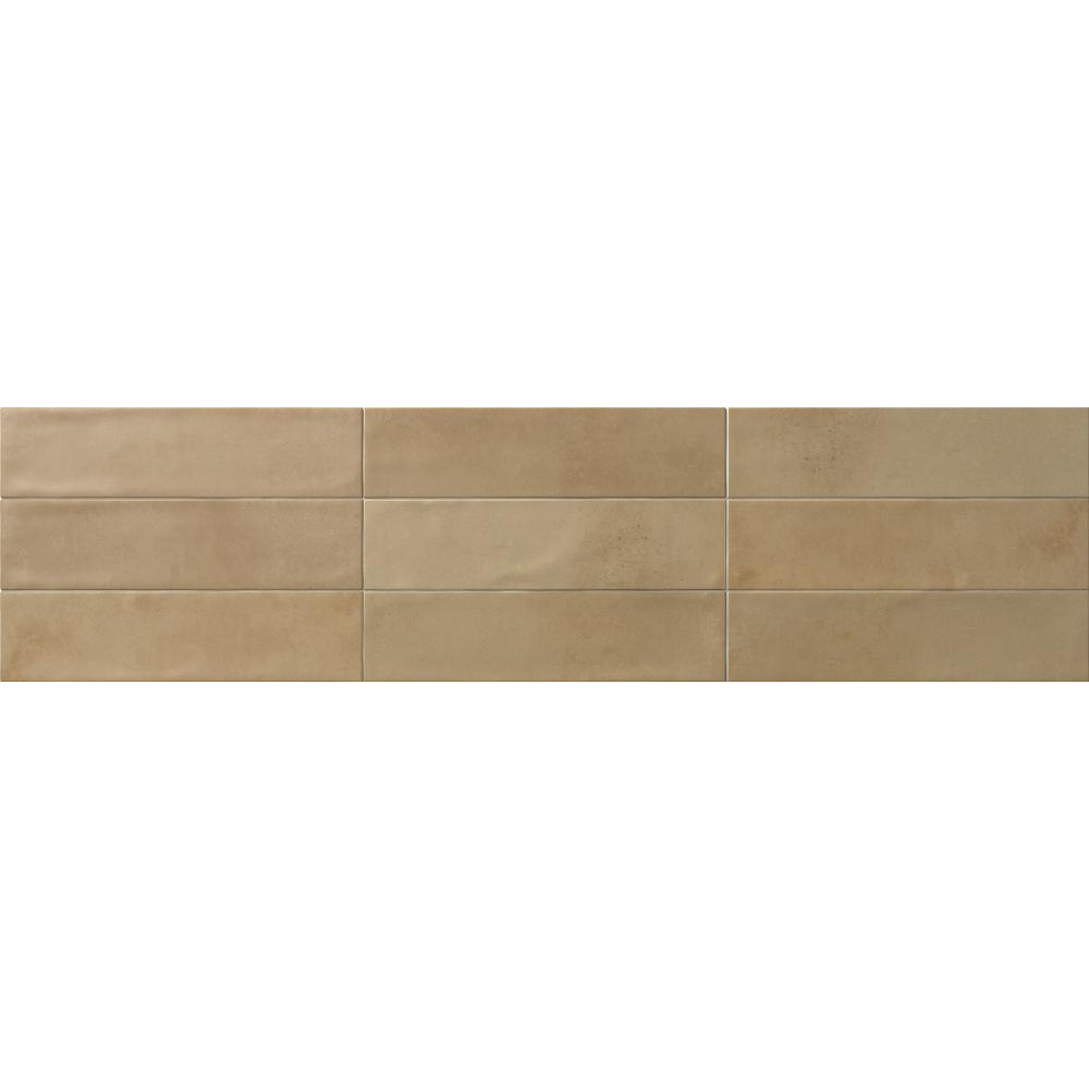 Premium Matte Feinsteinzeug-wandfliese Agadir Cotto Oscuro 7x28 Cm