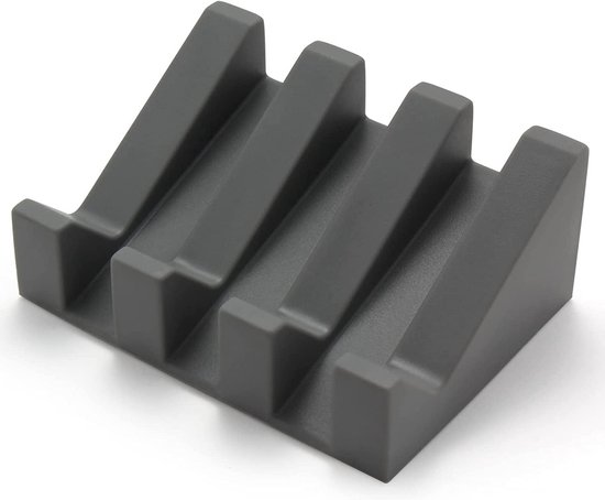 Minimalistische Seifenschale Für Bad Und Küche – Seifenhalter Aus Silikon In Grau, Weiß Und Schwarz