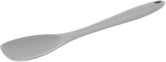Hitzebeständiger Löffel – Küchenlöffel – Kochen Und Backen – Schützt Die Antihaftbeschichtung – 1 Stück – Grau