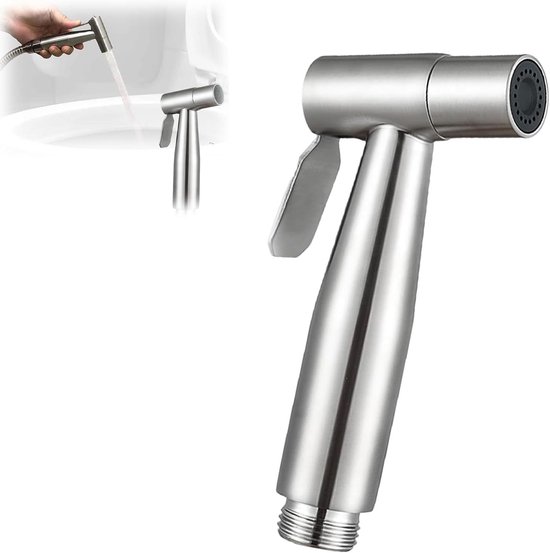 Egoods – Handbrause Für Die Toilette, Silberfarben, Hygienisch Und Einfach Zu Bedienen