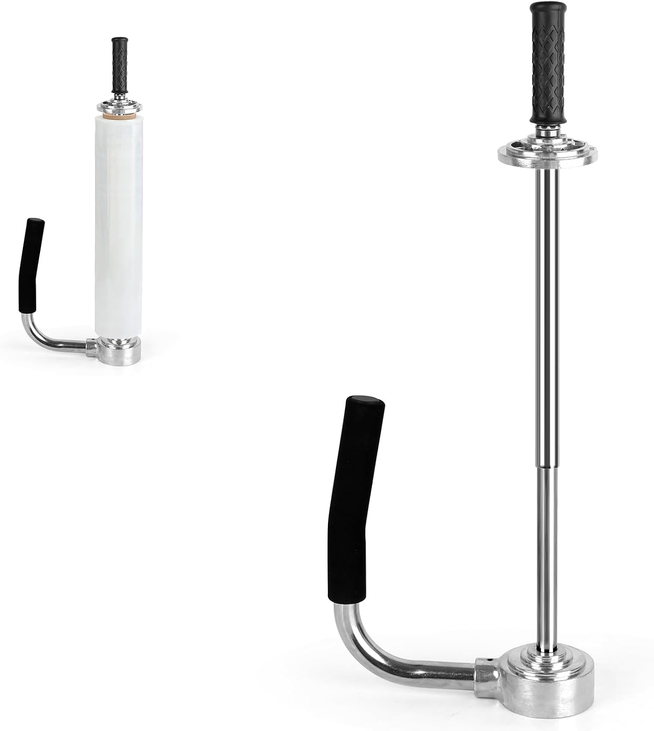 Manueller Metall-stretchfolienabroller Für 30-50 Cm (12-20 Zoll) Lange Folienrollen, Zum Verpacken Von Möbeln/anderen Sperrigen Gegenständen