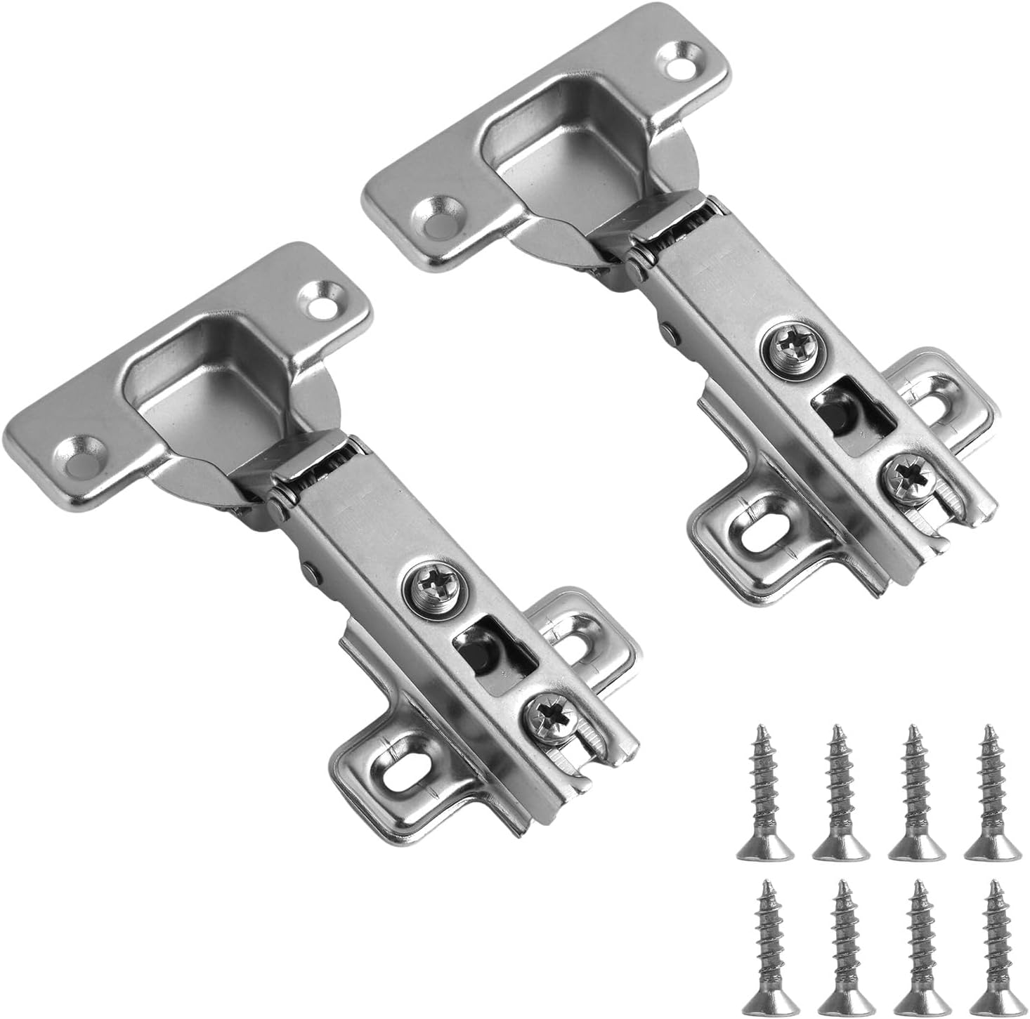 Stück 35 Mm 110° Aufkantungs-küchentürscharniere, Scharniere Für Schranktüren, Unsichtbare Scharniere, Küchentürscharniere, Türscharniere, Für Möbel Und Renovierung
