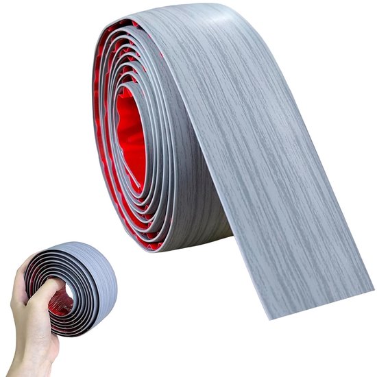 Selbstklebendes Übergangsprofil Für Vinylboden – 200 Cm – 50 Mm – Grau