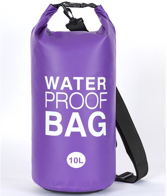 Wasserdichter Beutel – 10-liter-wasserdichter Beutel Für Aufstellpools – 500d-clip-netz-wasserdichter Sandsack – 51 X 19 Cm – Lila