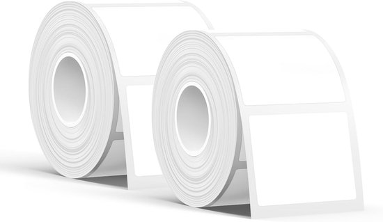 Etikettenpapier – Selbstklebende Thermoetiketten – 40 Mm X 30 Mm – 220 Blatt/rolle – 2 Rollen – Grün
