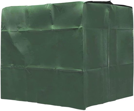 Grüne Ibc-abdeckung Für 275-gallonen-regentonnen, Geeignet Für 1000-liter-ibc-tanks, 210d - Uv-beständig Und Staubdicht - Außenabdeckung Für Wassertanks