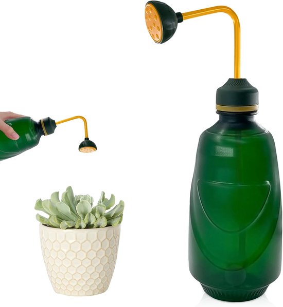 450 Ml Kleine Gießkanne Für Pflanzen×2, Kann Kopfüber Gegossen Werden, Geeignet Für Sämlinge Und Empfindliche Pflanzen (grün)