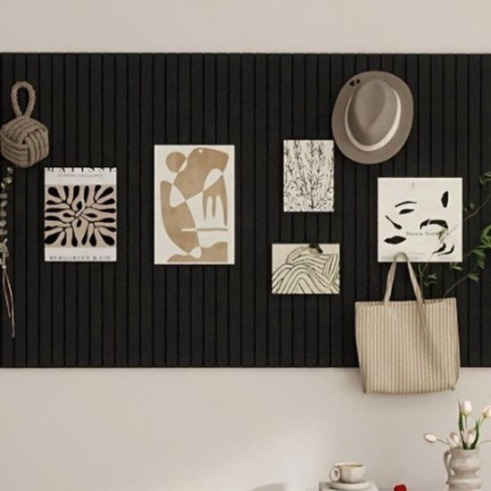 Dekorative Filztafel, 60 X 40 Cm, Hellgrau, Perforiert, 0,9 Cm Dick, Faltbare Präsentationstafel Mit Klebeband Für Fotos, Für Fotowände In Schule