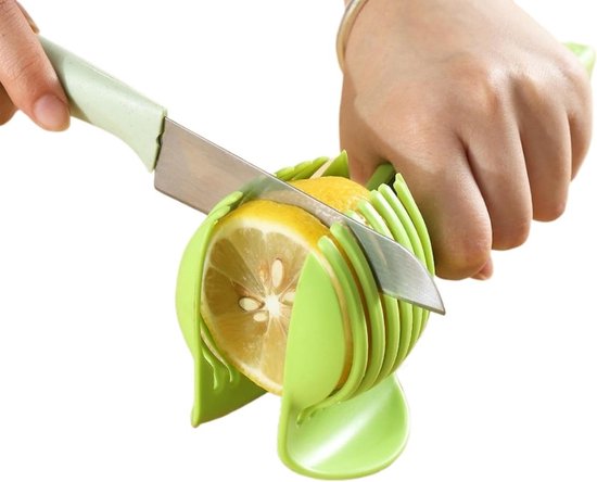 Zitronenschneider – Multifunktionaler Eier- Und Obstschneider Für Zuhause – Edelstahl – Mit Griff – 18 × 8 × 4 Cm – Hellgrün – 1 Stück