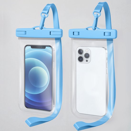 Wasserdichte Handyhülle 2er-pack 7 Zoll Ipx8 Unterwasserhülle 22 5 X 11 8 X 1 4 Cm Packung 7 Zoll Ipx8 Unterwasserhülle 22 5 X 11 8 X 1 4 Cm 22,5