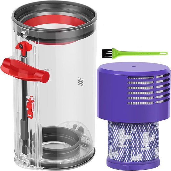 Passend Für Dyson V11, Sv14, Sv15 Und Sv22 Staubsauger: Zubehör Für Staubbehälter, Filter Und Bürste (3-teilig)