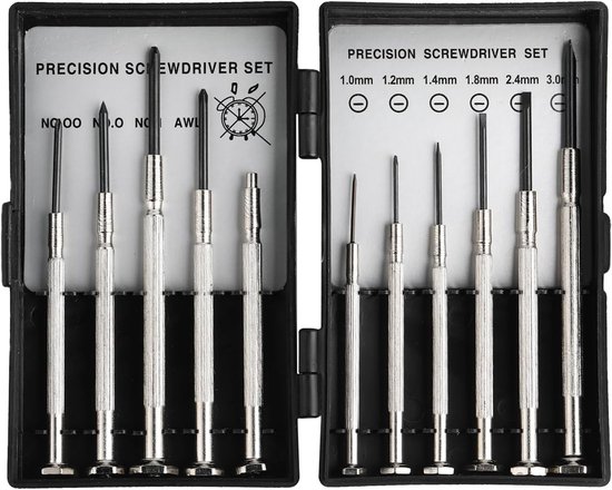 11-in-1 Präzisionsschraubendreher-set, Kleines Magnetisches Schraubendreher-set Für Brillen-, Uhren-, Handy- Und Elektronikreparaturen