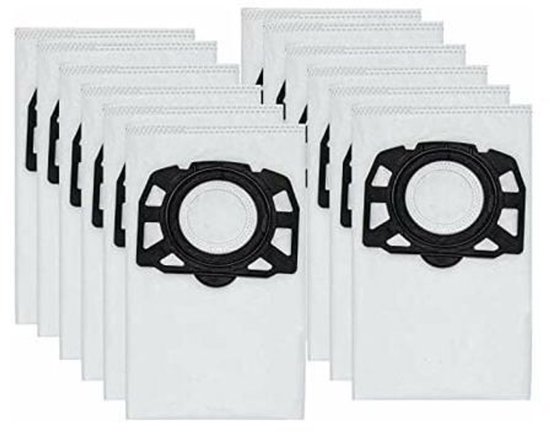 12 Staubsaugerbeutel, Passend Für Kärcher Kwd1, Kwd2, Kwd3, Wd2 Plus, Wd3, Se 4001, Se 4002, 2.863-006.0
