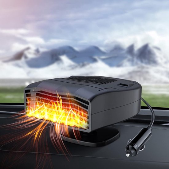 12-v-autoheizung, Heizlüfter, Entfroster, Tragbar, 2 Modi, 360° Drehbar, Schnelles Heizen Und Kühlen, Universell Für Die Meisten Autos