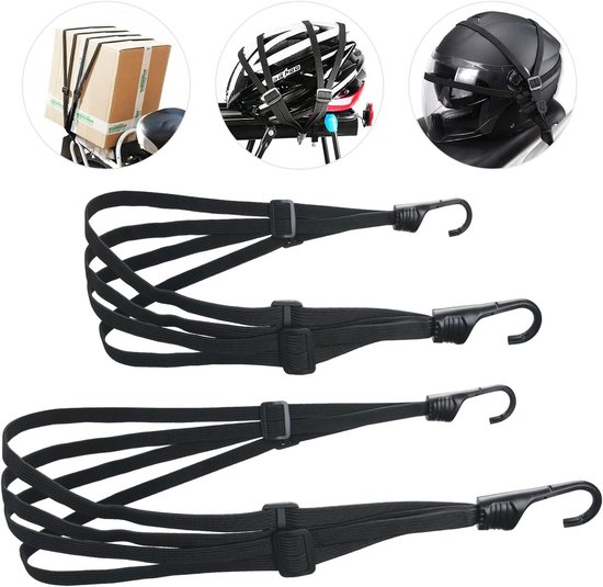 Fahrradgurte Gurte Mit Haken 2 Gummiseile Gurt Für Motorrad Und Fahrradträger Hochelastische Gurte Geeignet Für Fahrräder Motorräder Und 2 Größen