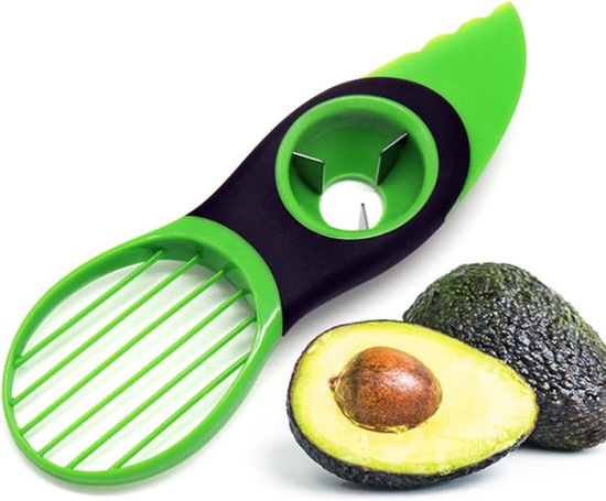 3-in-1 Avocadoschneider Und -schäler – Multifunktionswerkzeug Für Obst, Kiwi, Mango – Küchenhelfer Mit Schäler