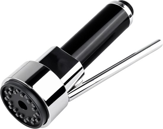 Universelle Ausziehbrause Für Küchenarmaturen, Geeignet Für Moderne Boiler- Und Badarmaturen, Spritzschutz-brausekopf, 360° Drehbar, Poliertes Chrom