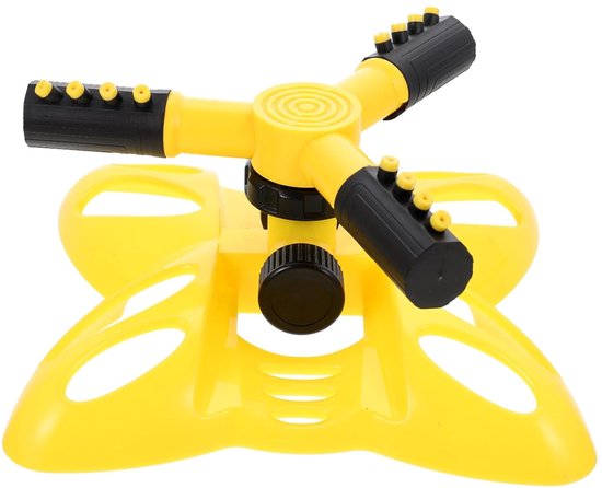 Automatischer Gartensprenger Mit Um 360° Drehbarem Sprühkopf Zur Bewässerung Von Rasen Und Pflanzen. Praktisches Und Effizientes Bewässerungsgerät. Mit Farbwechsel.