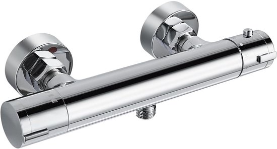 Thermostatische Wand Duscharmatur Mit Sicherheitsgriff, Massives Messing