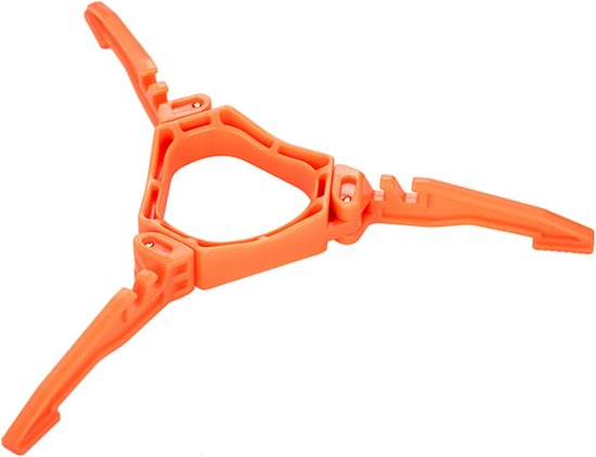Faltbarer Gasflaschenhalter – Gasflaschenhalter Und Stativ – Geeignet Für Camping, Picknicks Und Radfahren (orange)