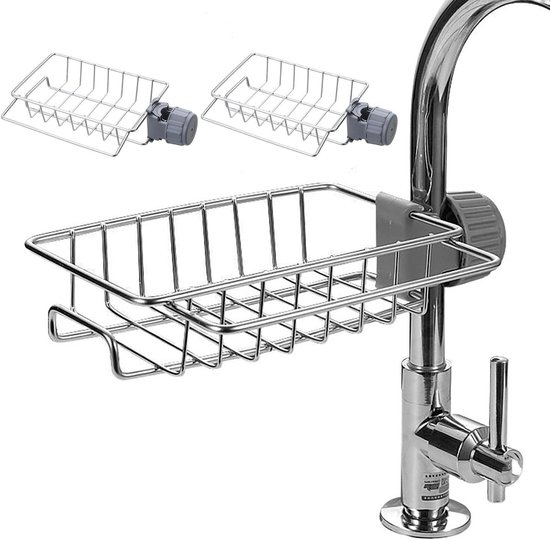 2-teiliges Duschset Mit Duschabtrennung Schwammhalter Armaturen Küchenausstattung Duschtür Kein Bohren Erforderlich Edelstahl Seifenschale Für M