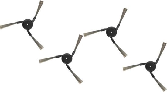 4 Staubsaugerteile - Passend Für Dreame X40 Pro/x40 Ultra/l40 Ultra Staubsauger (4 Seitenbürsten)