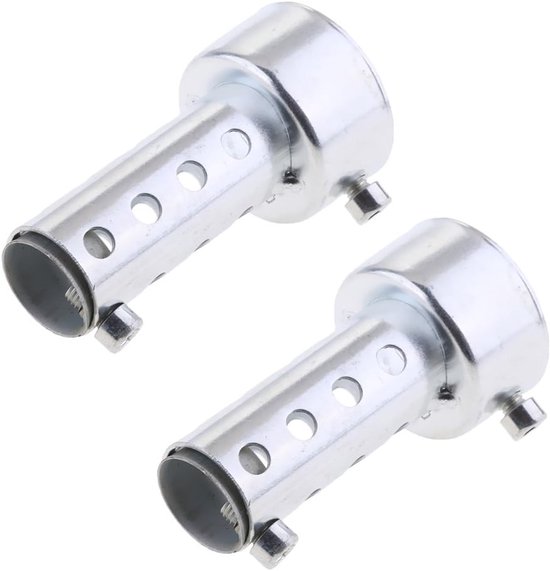2 Stück Db-killer Motorrad-auspuffrohr Universal-auspuffschalldämpfer - 42 Mm