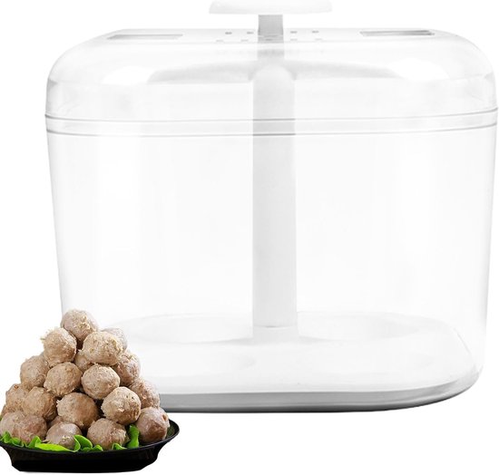 Effizienter Ballformer ×2 – Haushaltsgerät Für Gemüsebällchen, Rund