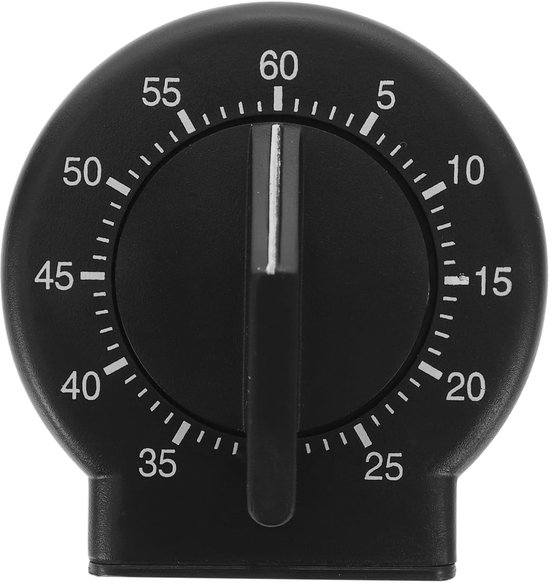 Batterieloser Timer Aus Robustem Kunststoff, Ein Multifunktionales Küchengerät Mit 60-minuten-kochtimer.