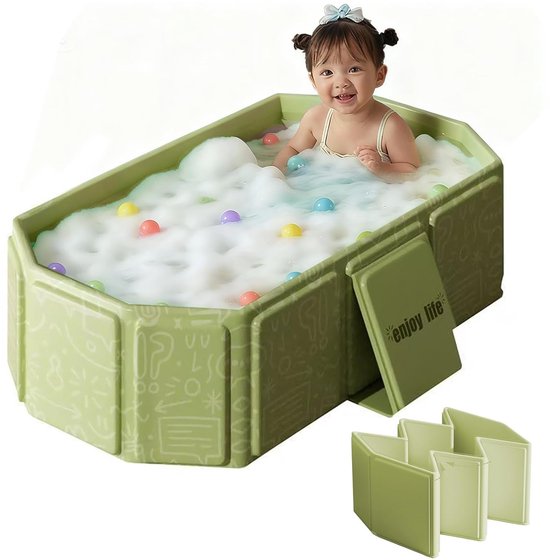 Kleinkindbadewanne Tragbare Babybadewanne Faltbare Badewanne Praktisch Für Reisen Und Die Dusche Leicht Zu Reinigen Robust Und Dickwandig Für Von 1 8