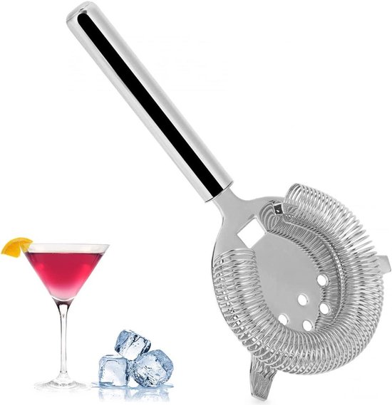 Allecta - Cocktailsieb Aus Edelstahl Für Cocktails Und Smoothies - Barzubehör.