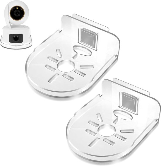 2x Wandhalterungen Für Sicherheitskameras Universelle Selbstklebende Halterungen Für Den Innenbereich Geeignet Für Babyphone Und Lautsprecher