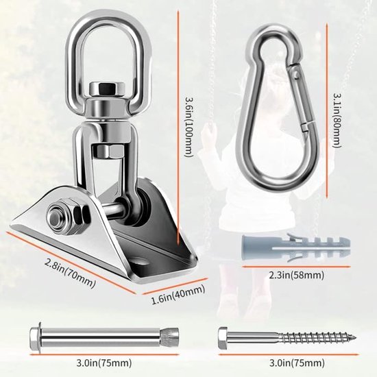 Montageset Für Sonnensegel 15 5 Cm Edelstahl 304 Für Rechteckige Dreieckige Sonnensegel Geeignet Für Garten Rasen Terrasse Und Andere 15,5 Cm
