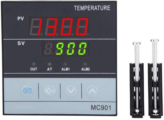 Dailygoody – Digitaler Pid-temperaturregler – Typ K Pt100 – Relais-/srr-ausgang – Präzise Temperaturregelung – Ideal Für Diverse Anwendungen