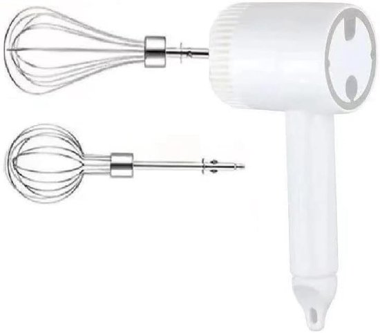 Elektrischer Handmixer – Usb-wiederaufladbarer Handmixer Mit 3 Geschwindigkeitsstufen Für Weißen Pudding – Eier Verquirlen