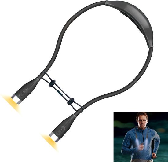 Led-leselampe Für Den Hals, Nachtlicht, Wiederaufladbare Leselampe, Geeignet Zum Lesen, Stricken, Häkeln, Nähen, Campen Und Für Reparaturen.