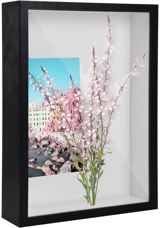 Dailygoods – 3d-schattenbox A4 – Tiefer Fotorahmen Für Tisch Und Wand